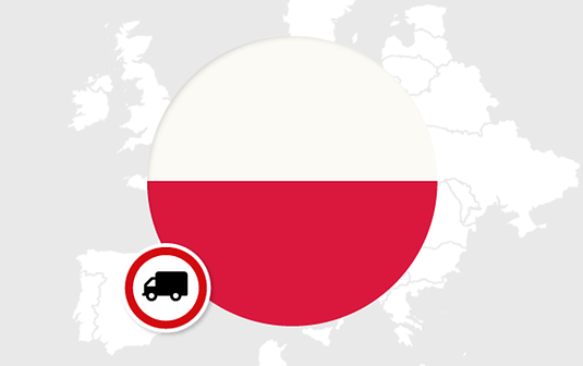 Zákazy jazdy Poľsko