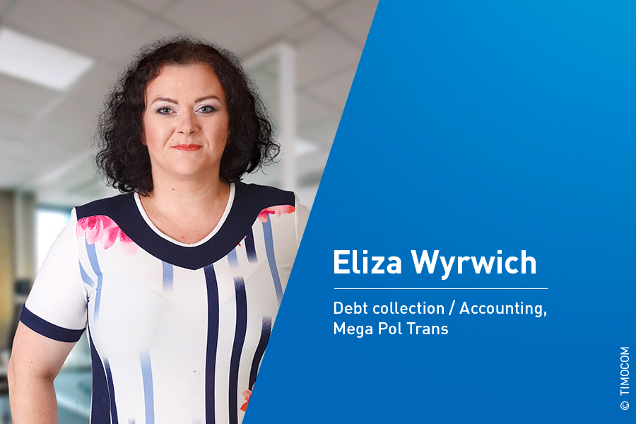 Eliza Wyrwich pracuje v účtovnom a inkasnom oddelení firmy Mega Pol Trans v Pile a v prípade neuhradených faktúr sa spolieha na